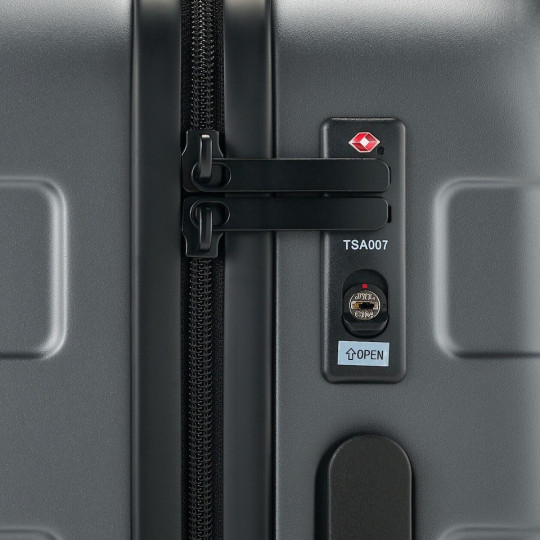 Walizka twarda z poliwęglanu 36l szara