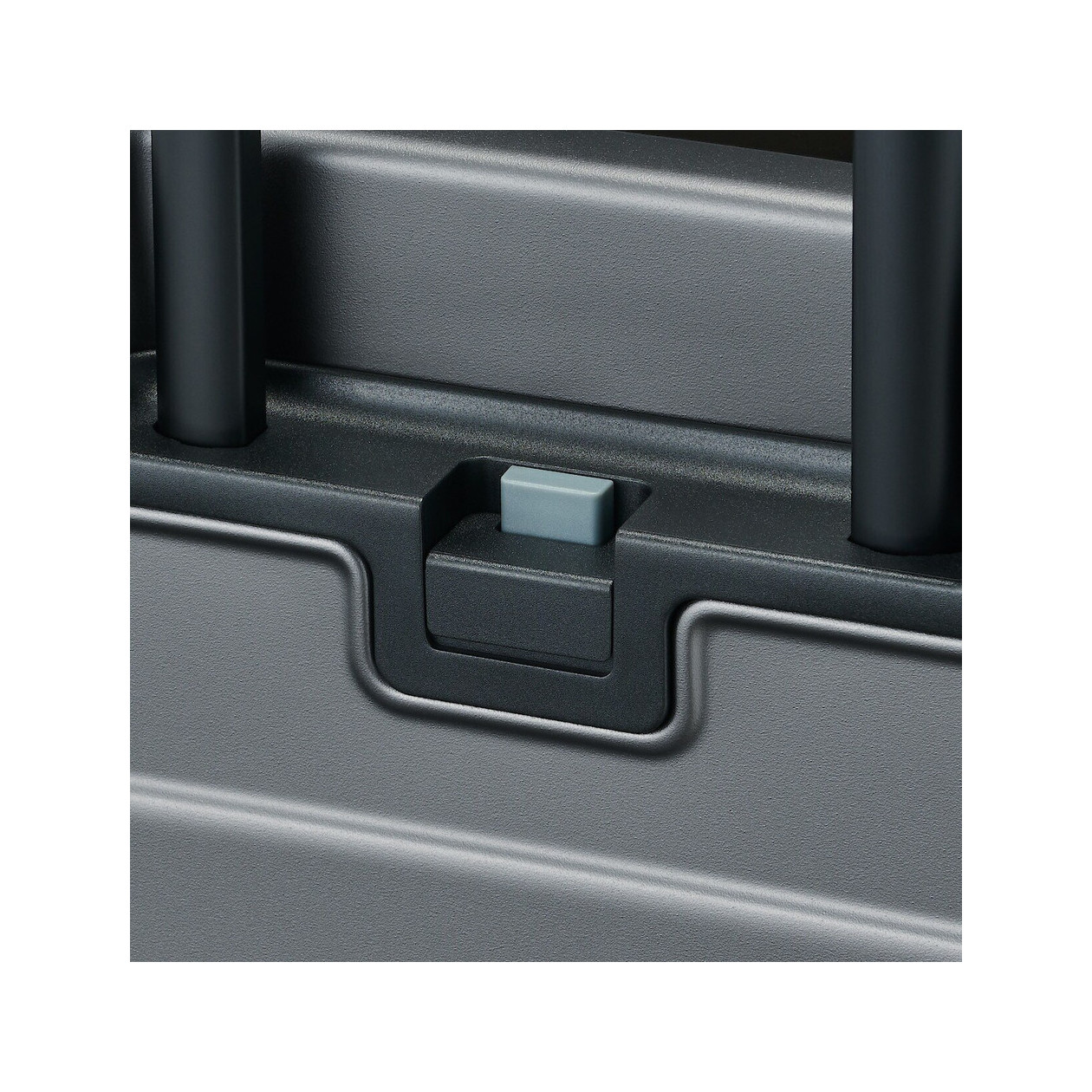 Walizka twarda z poliwęglanu 36l szara