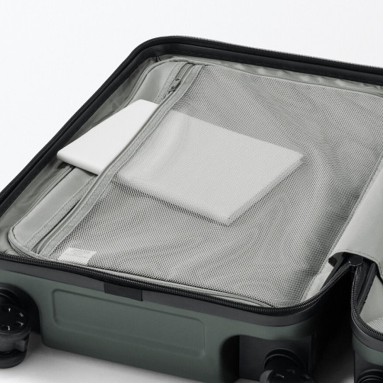 Walizka twarda z poliwęglanu 36l khaki