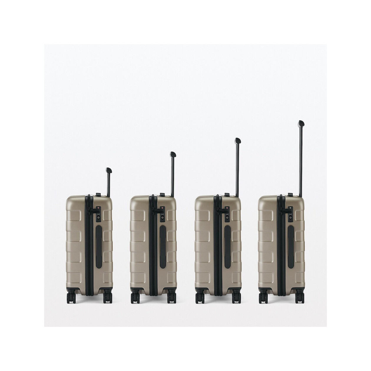 Walizka twarda z poliwęglanu 36l khaki