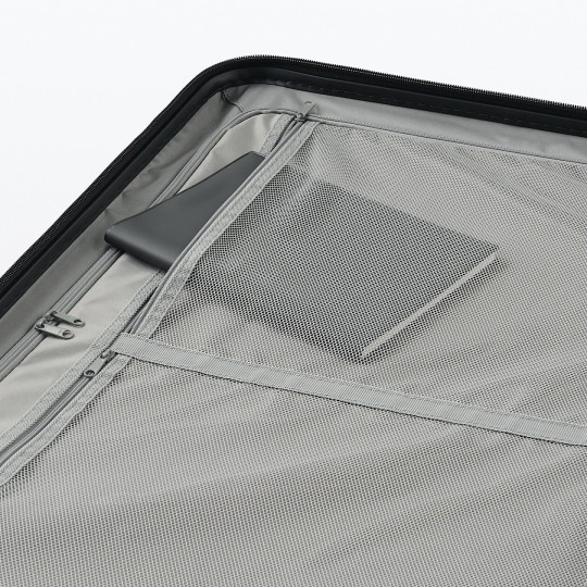 Walizka twarda z poliwęglanu 75l szara