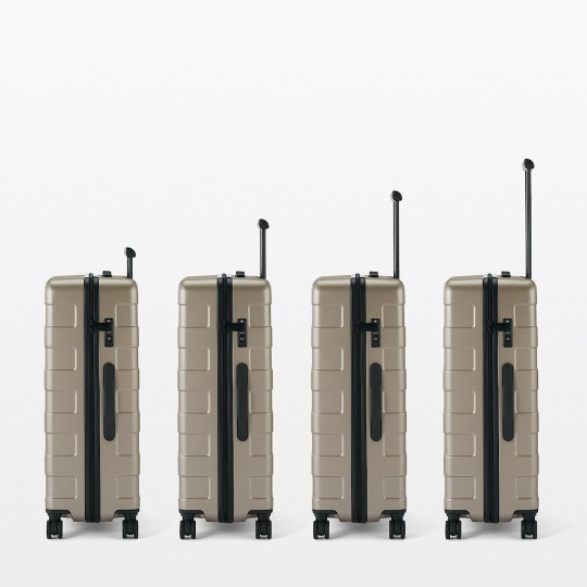 Walizka twarda z poliwęglanu 75l szara