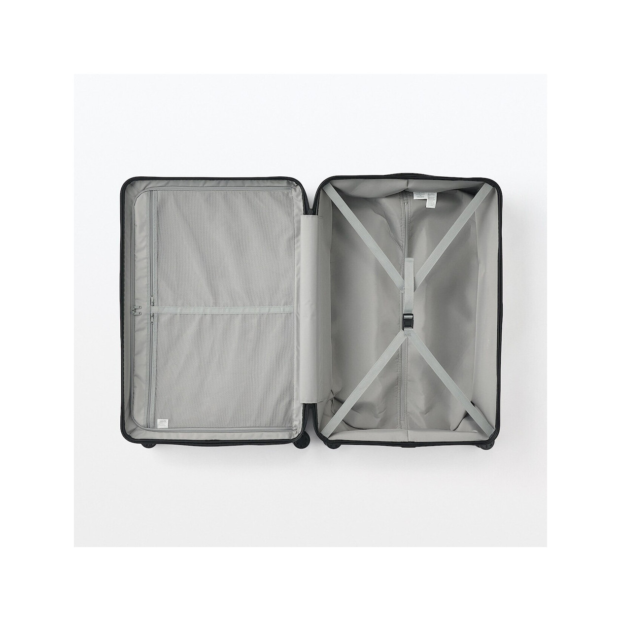 Walizka twarda z poliwęglanu 105l szara