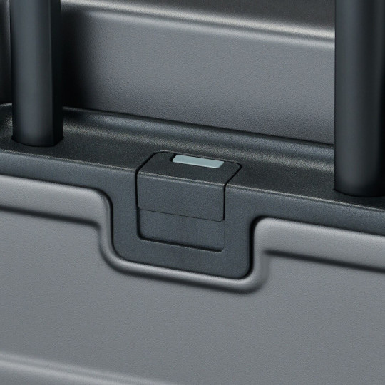 Walizka twarda z poliwęglanu 105l szara