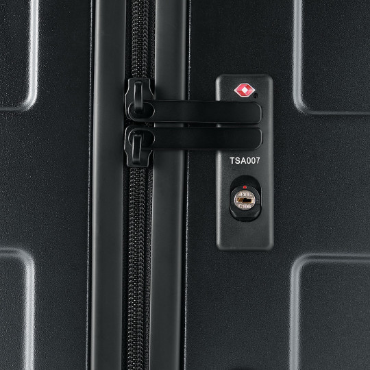 Walizka twarda z poliwęglanu 105l czarna