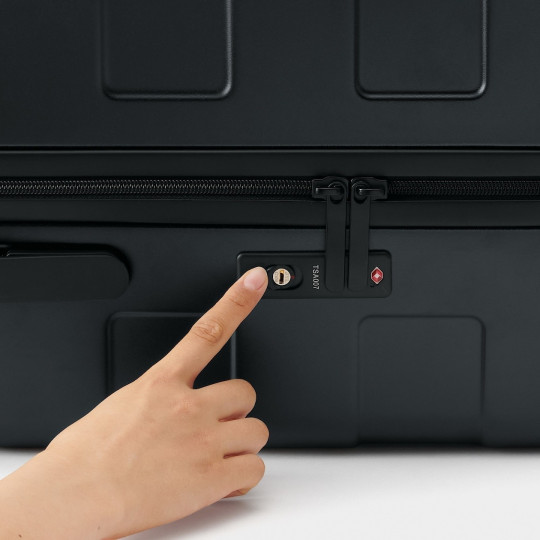 Walizka twarda z poliwęglanu 105l czarna