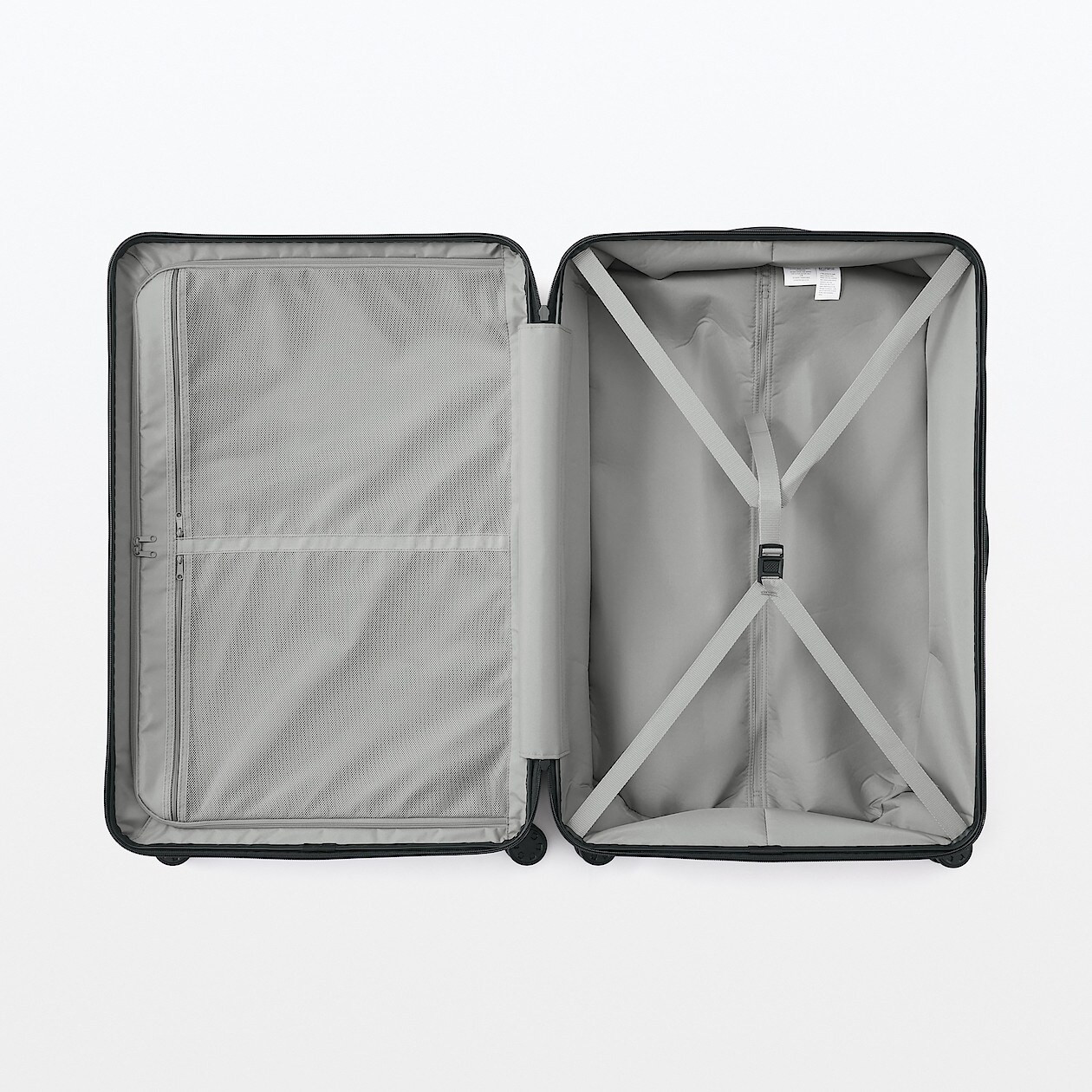 Walizka twarda z poliwęglanu 105l beżowa