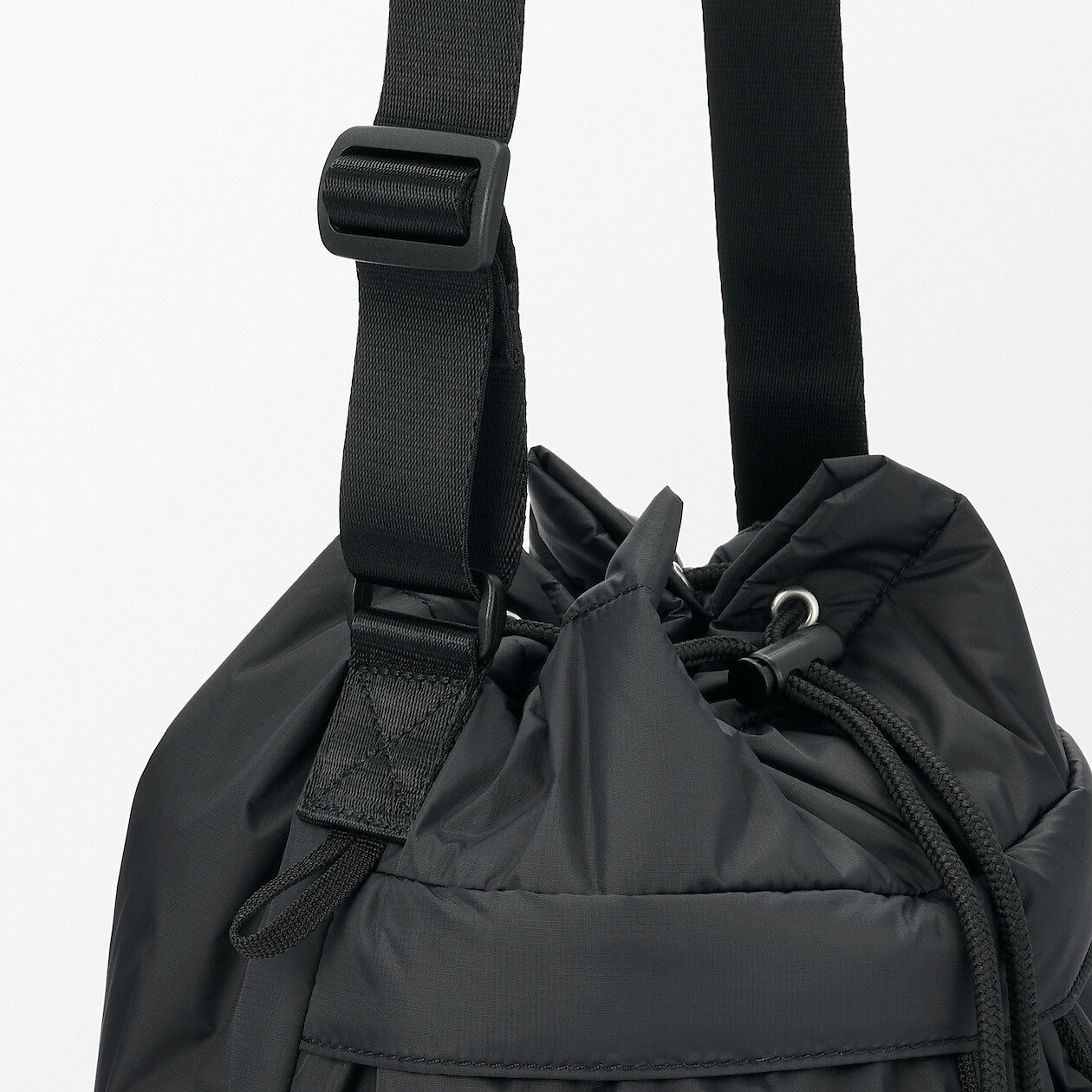 Torba-worek ściągana czarna