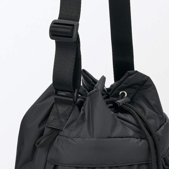 Torba-worek ściągana czarna