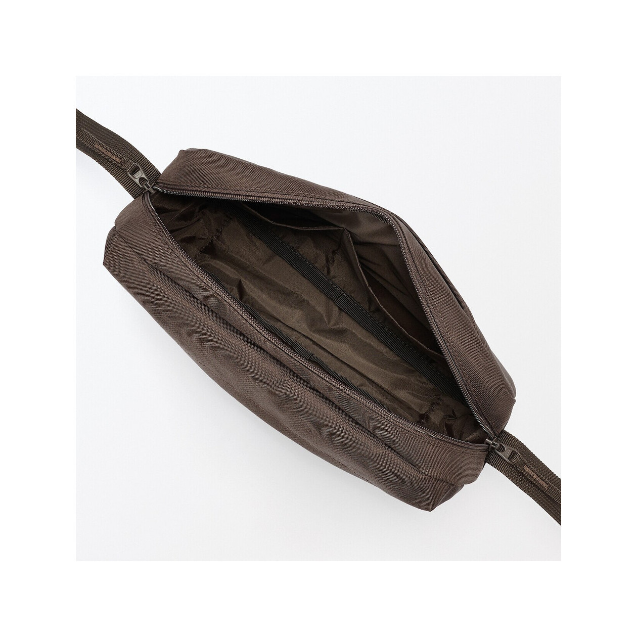 Torebka listonoszka brązowa