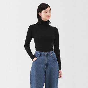 Golf niegryzący wełniany w...