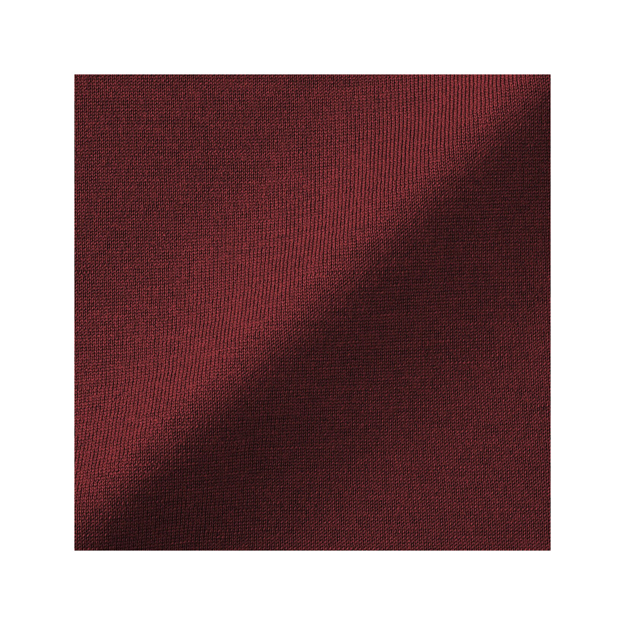 Półgolf niegryzący wełniany czerwony