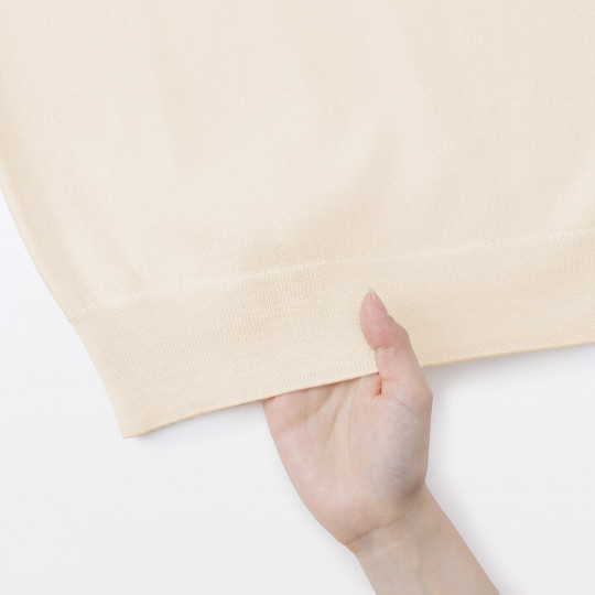 Półgolf niegryzący wełniany khaki