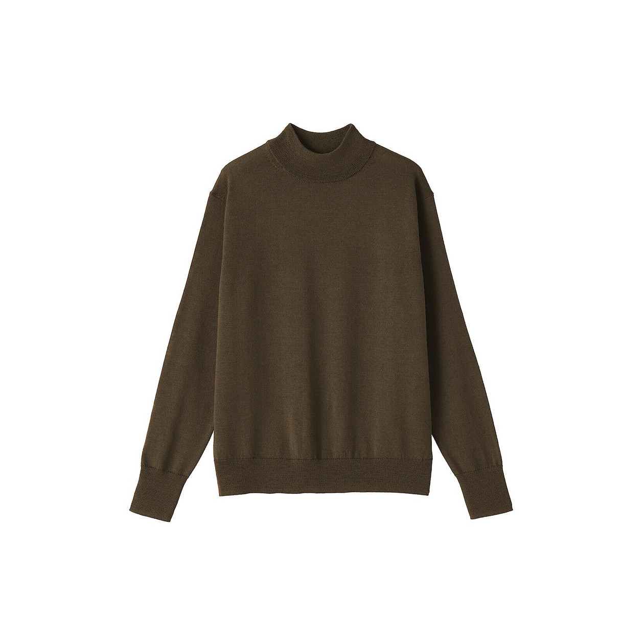 Półgolf niegryzący wełniany khaki