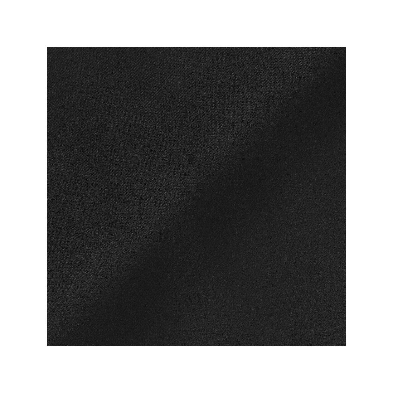 Spodnie szerokie z wełną czarne