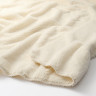 Koc ciepły 140x200 cm kremowy