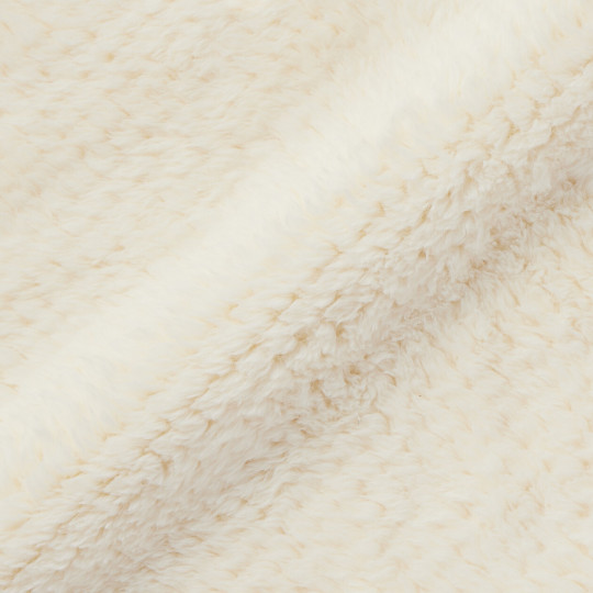 Koc ciepły 180x200 cm kremowy