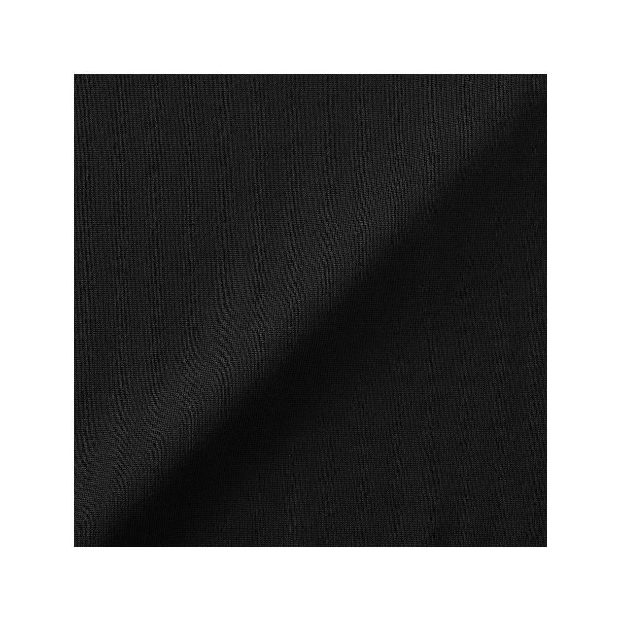 Sweter cienki wełniany polo czarny