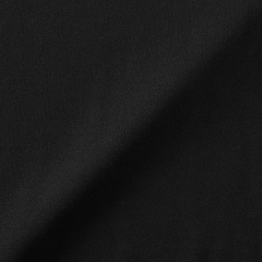 Sweter cienki wełniany polo czarny