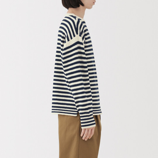 Sweter z wełny andyjskiej bordowy