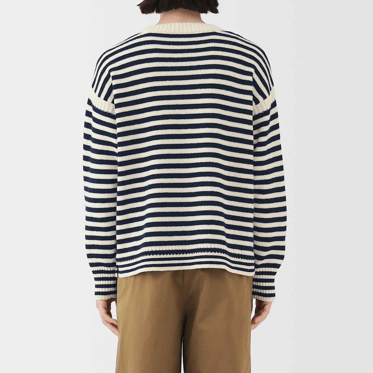 Sweter z wełny andyjskiej bordowy