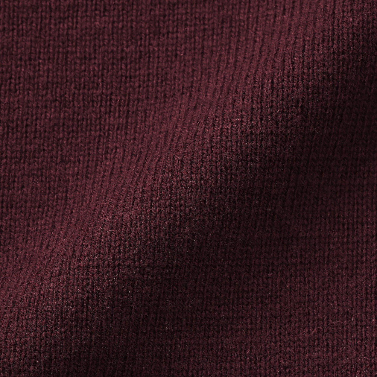 Sweter z wełny andyjskiej bordowy