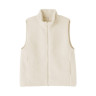 Kamizelka z polaru kremowa