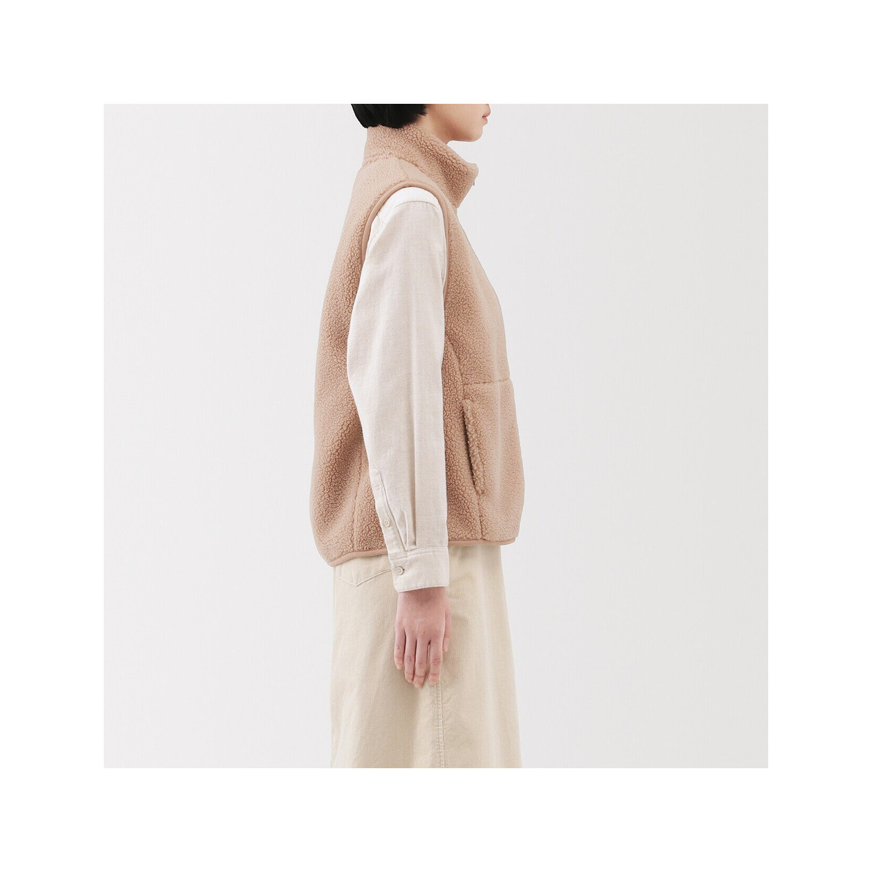 Kamizelka z polaru granatowa