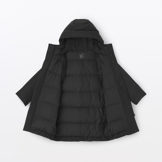 Płaszcz puchowy czarny