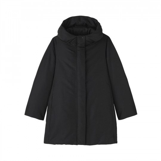 Płaszcz puchowy czarny