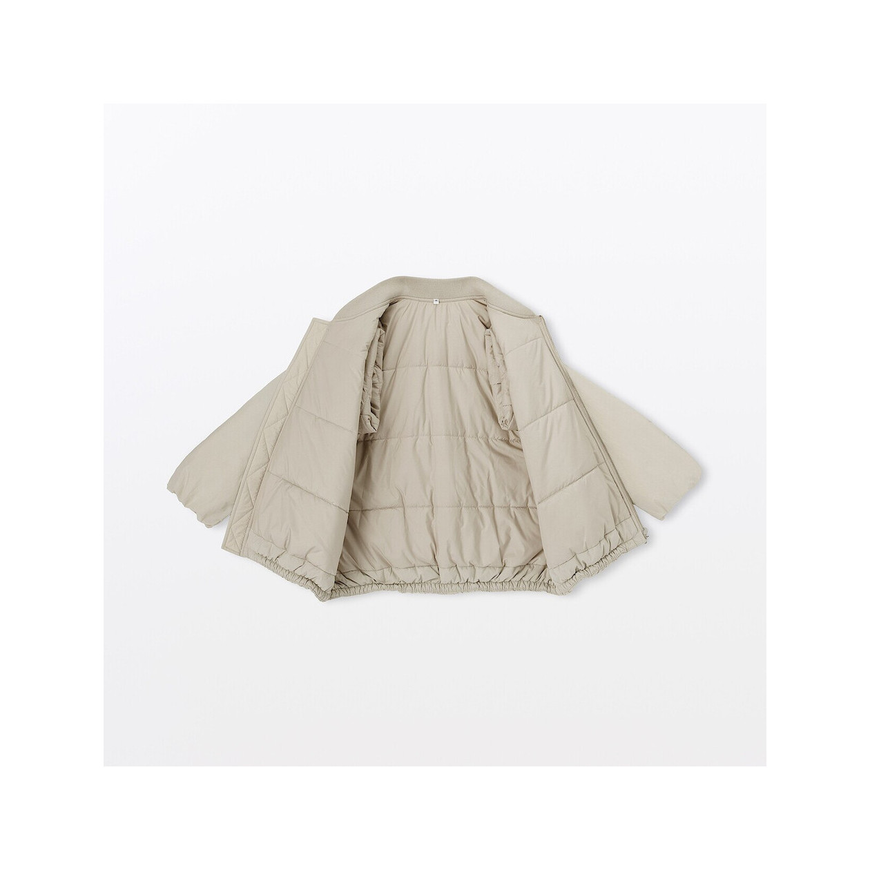 Kurtka bomberka beżowa