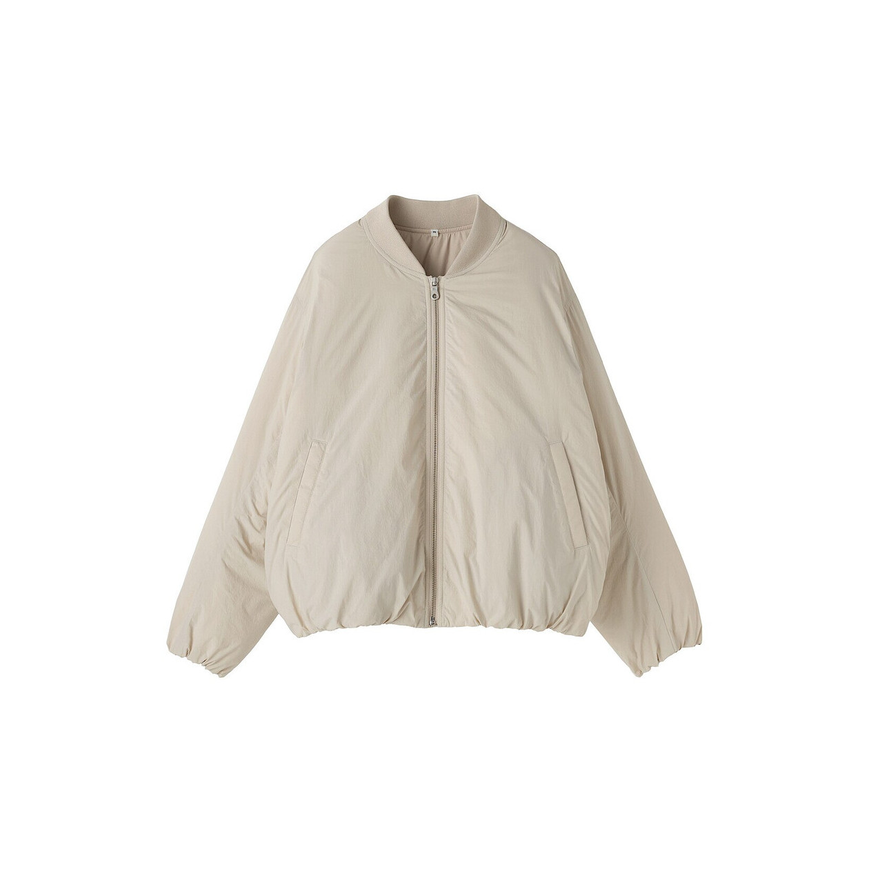 Kurtka bomberka beżowa