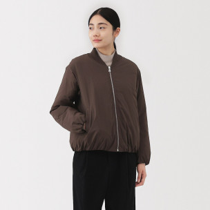 Kurtka bomberka brązowa