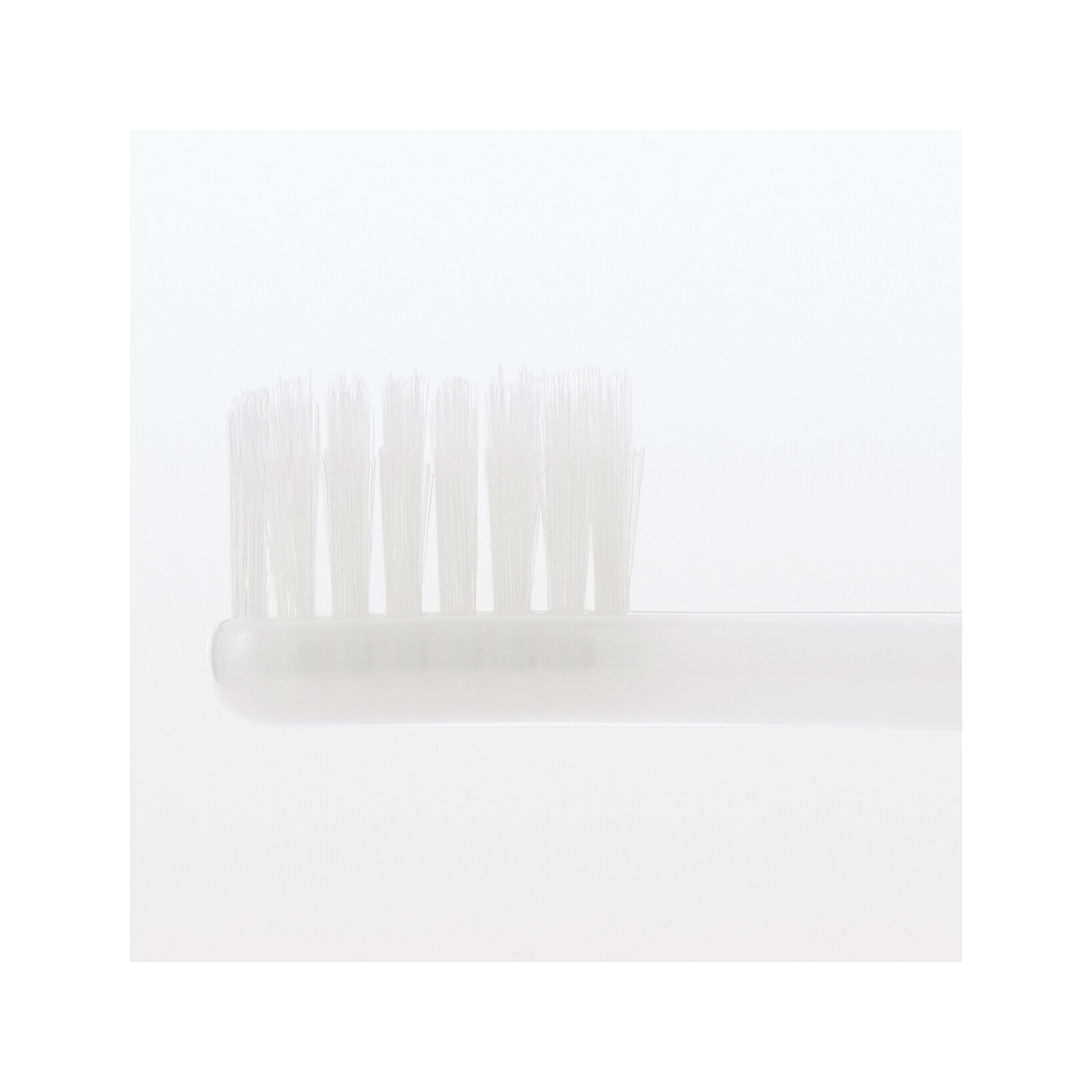 Szczoteczka do zębów z wymienną główką miękka biała