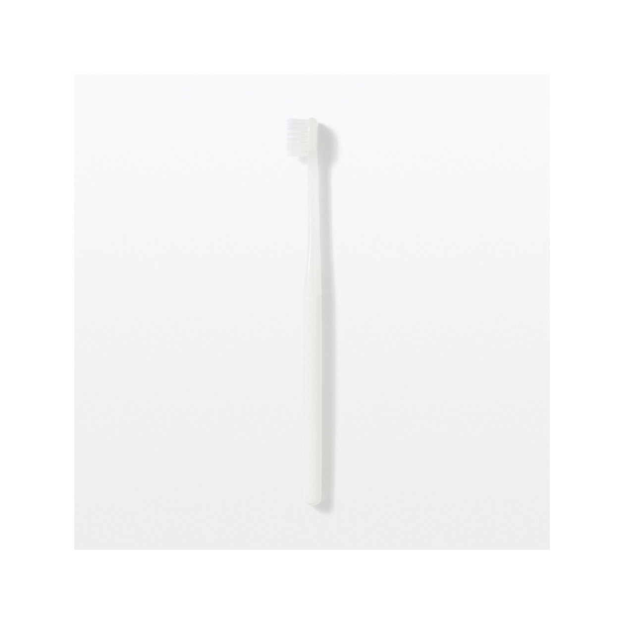 Szczoteczka do zębów z wymienną główką szeroka miękka biała