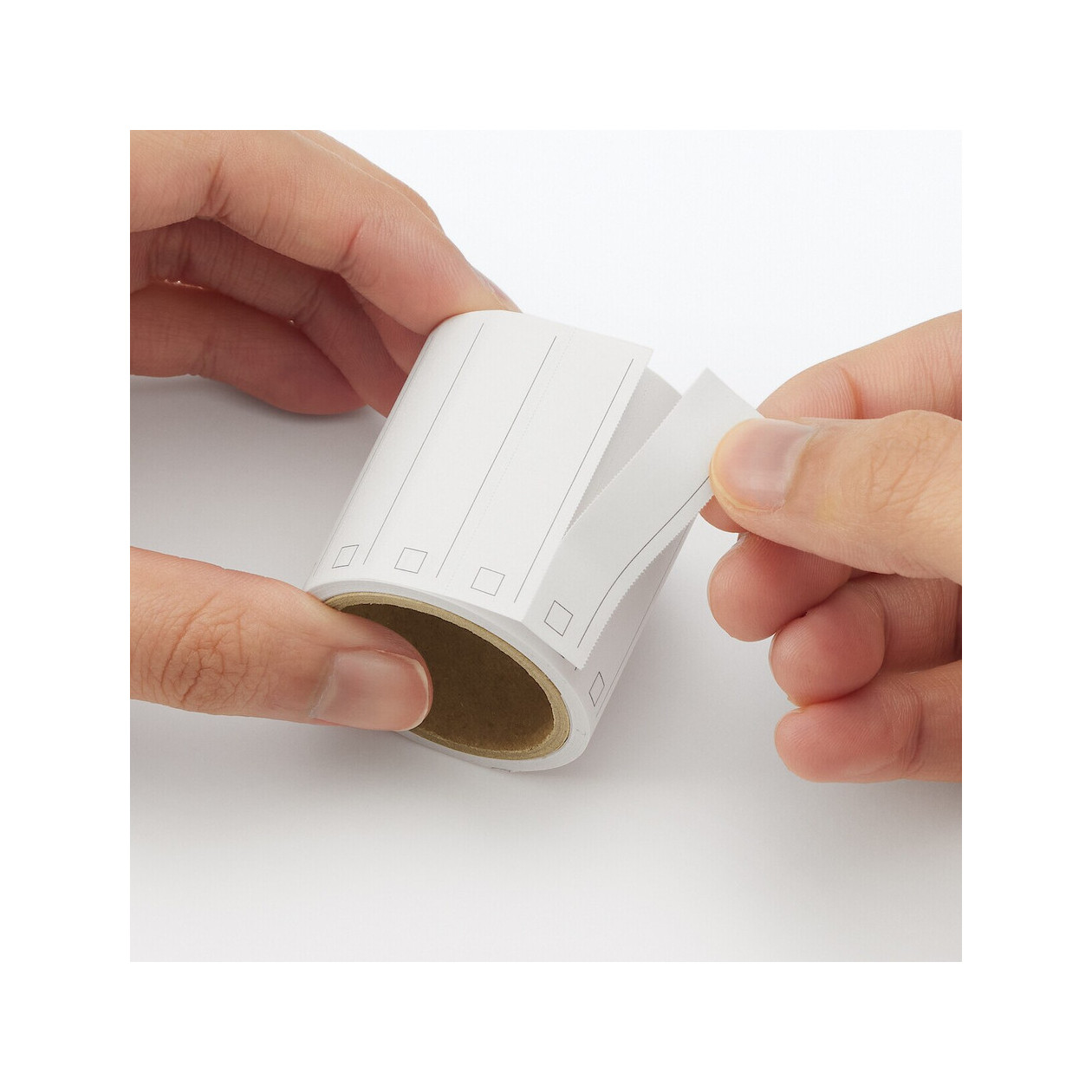 Karteczki samoprzylepne w rolce lista to do