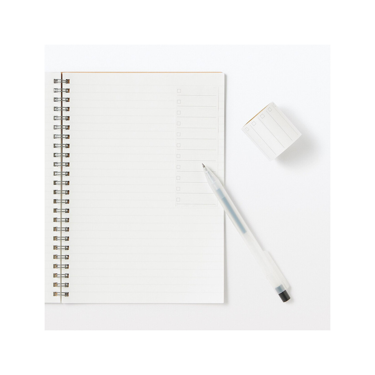 Karteczki samoprzylepne w rolce lista to do