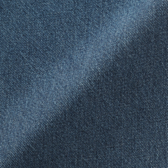 Spodnie szerokie z kapoku denim niebieskie