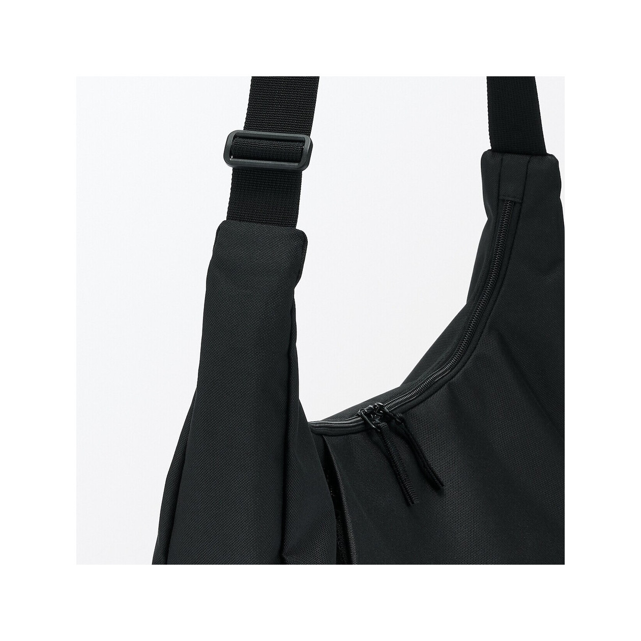 Torba listonoszka miękka wodoodporna czarna