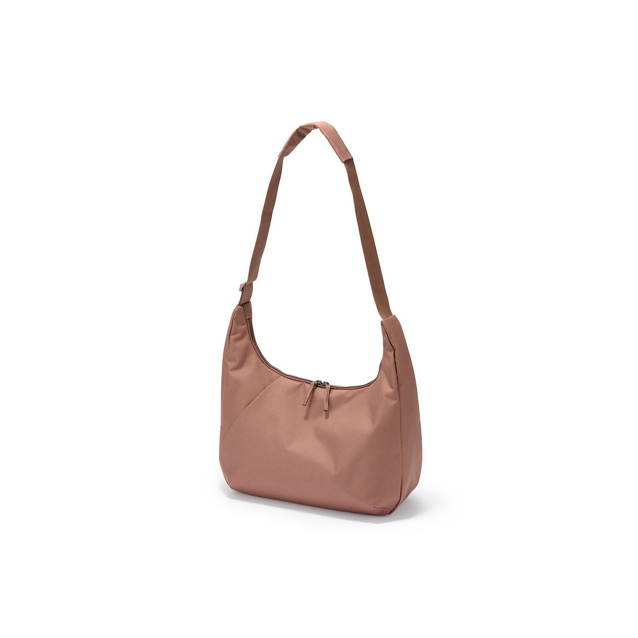 Torba listonoszka miękka wodoodporna brązowa