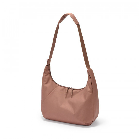 Torba listonoszka miękka wodoodporna brązowa