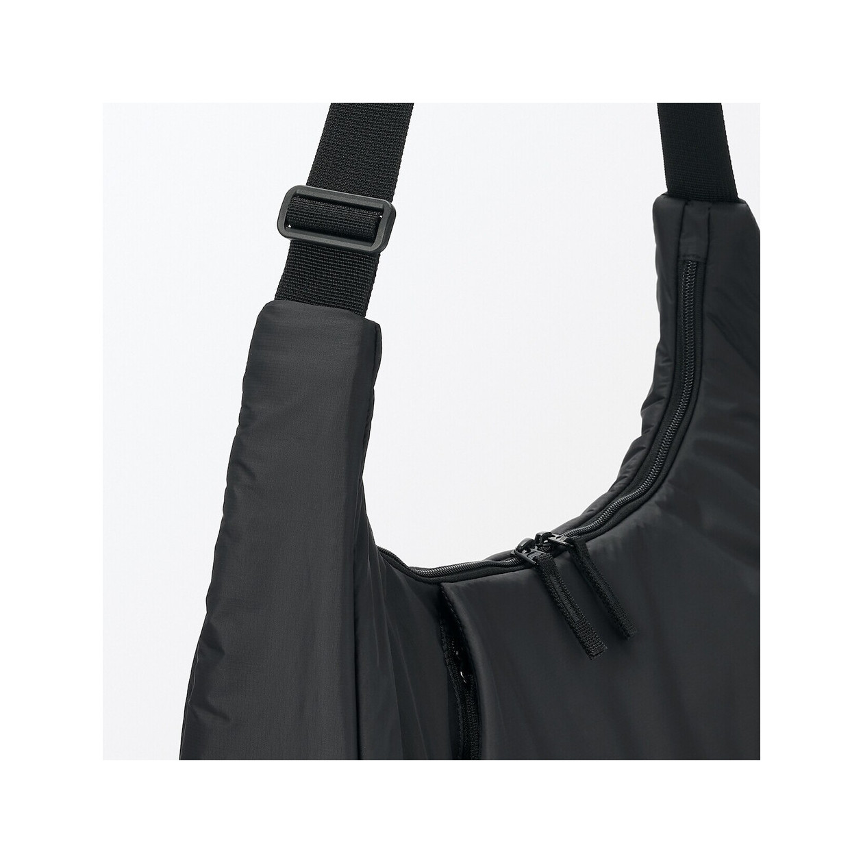 Torba z recyklingu wodoodporna miękka czarna