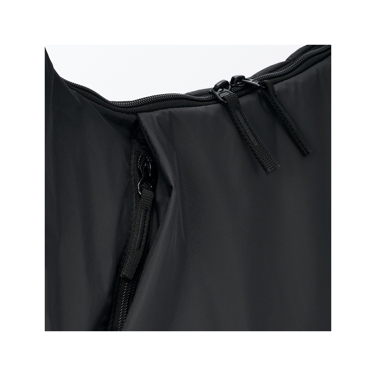 Torba z recyklingu wodoodporna miękka czarna