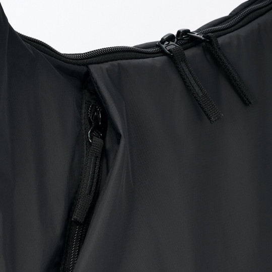 Torba z recyklingu wodoodporna miękka czarna