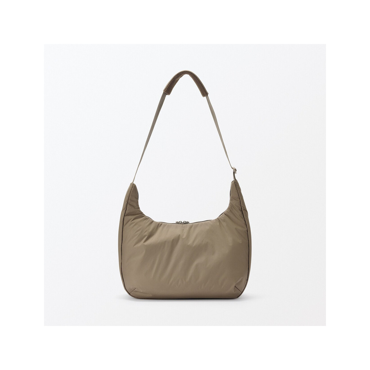 Torba z recyklingu wodoodporna miękka beżowa