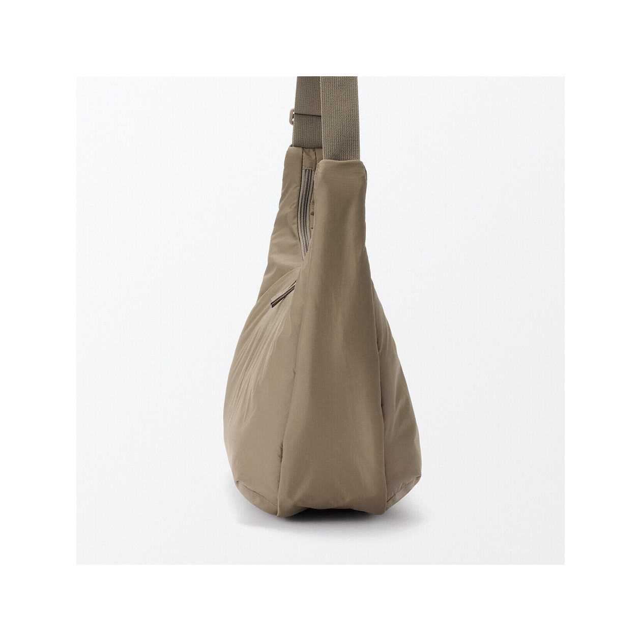 Torba z recyklingu wodoodporna miękka beżowa