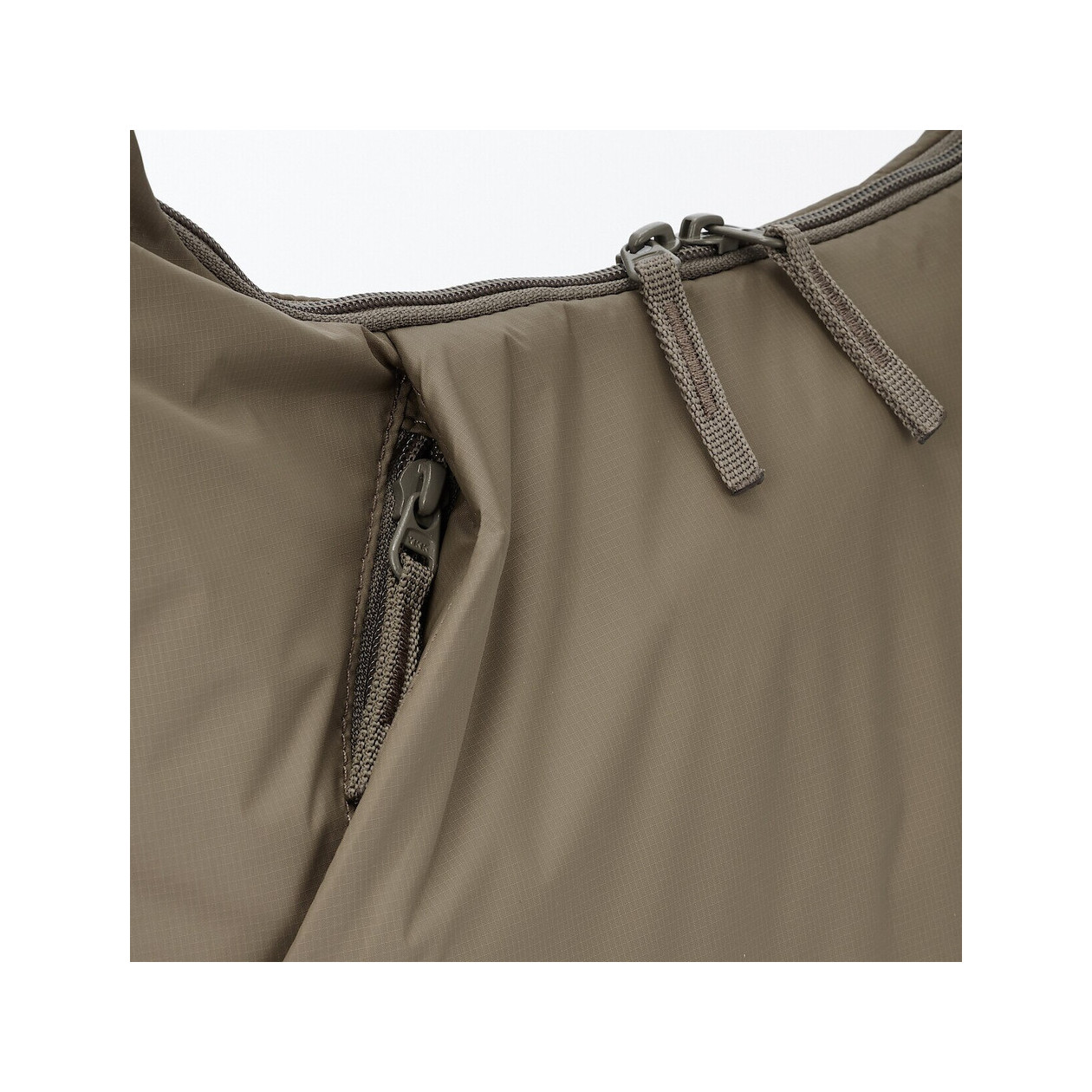 Torba z recyklingu wodoodporna miękka beżowa