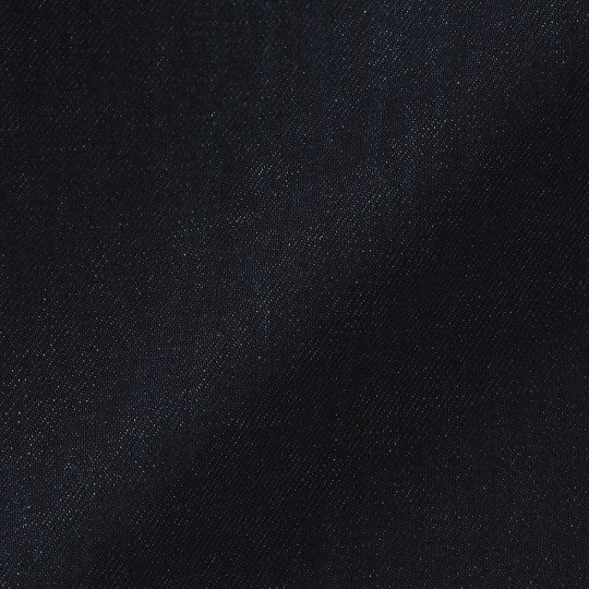 Spodnie szerokie z kapoku denim granatowe