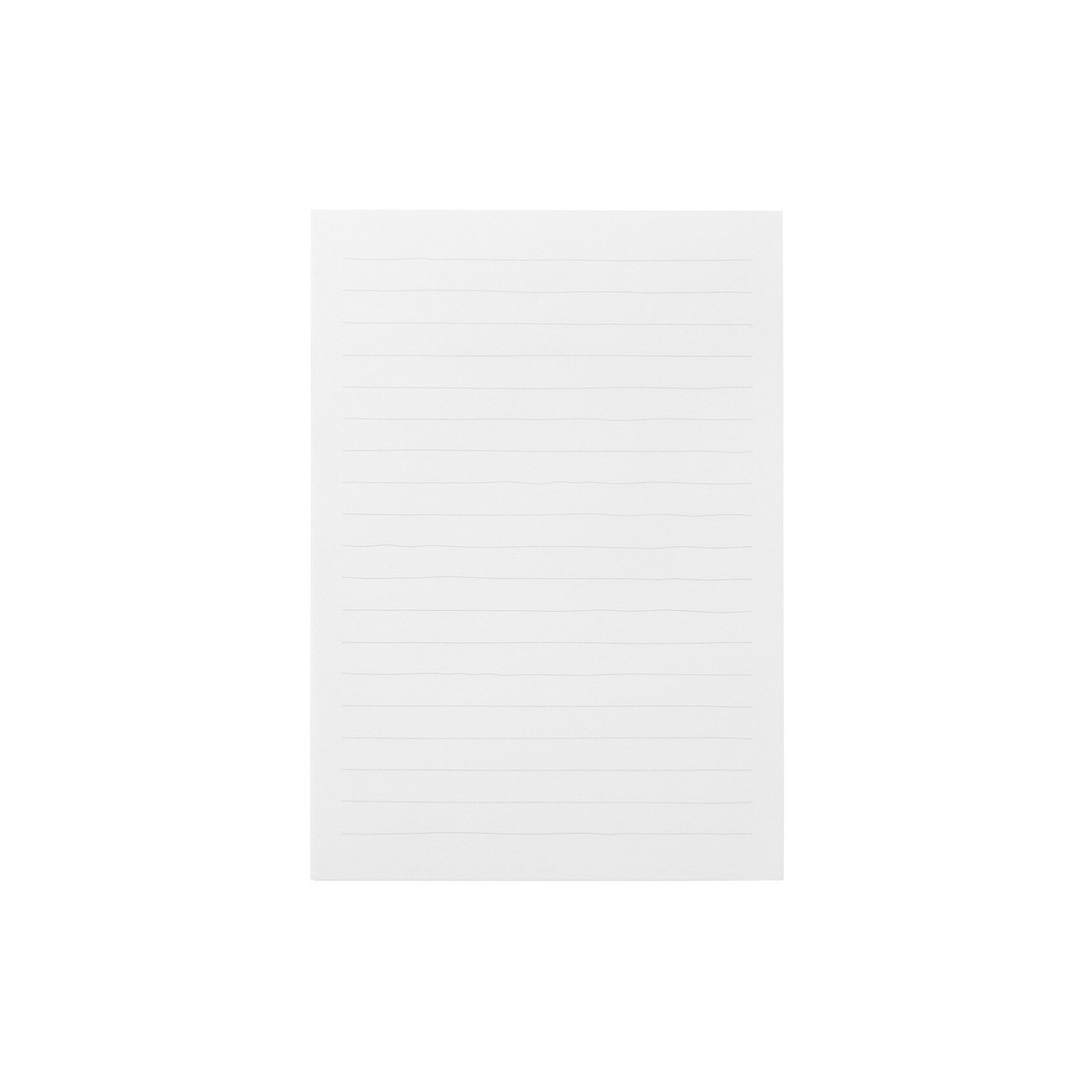 Bambusowy papier listowy w linie 15 kartek A5