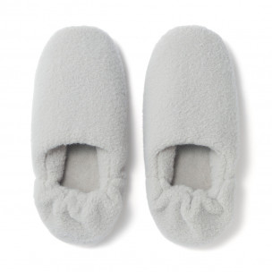 Kapcie ciepłe jasnoszare